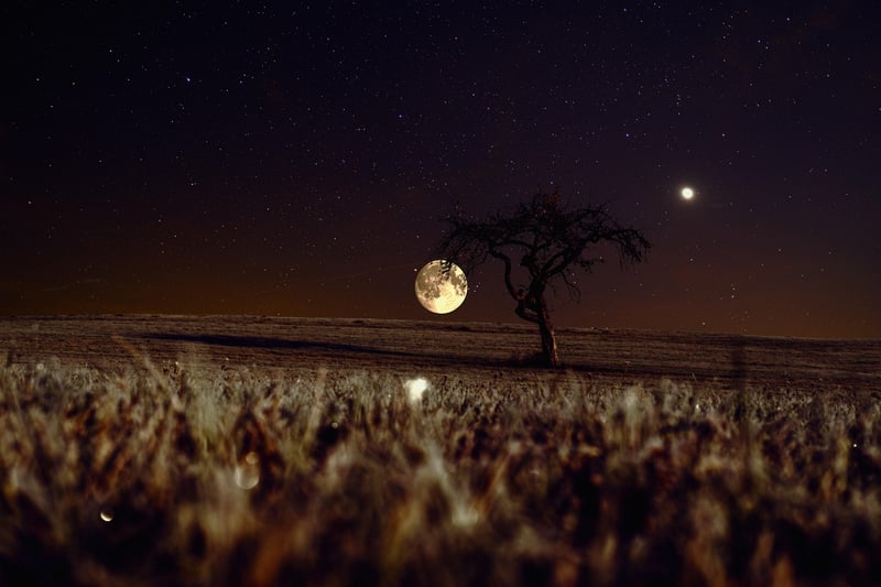 Moon and Stars